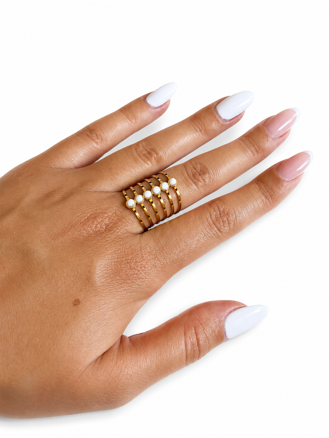 Bague Athéna - Multi-rangs ajustable