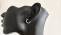 Boucles d'oreilles Victoire - créoles à strass