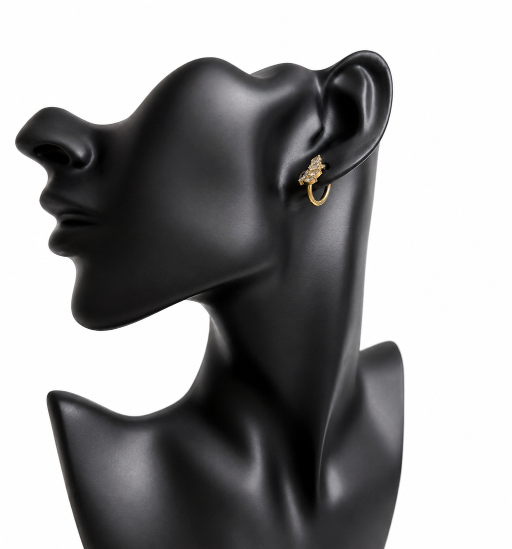 Boucles d'oreilles Zoé - en forme de fleurs