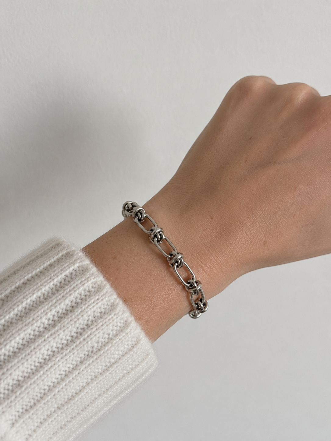 Bracelet Tess - à maillons et noeuds