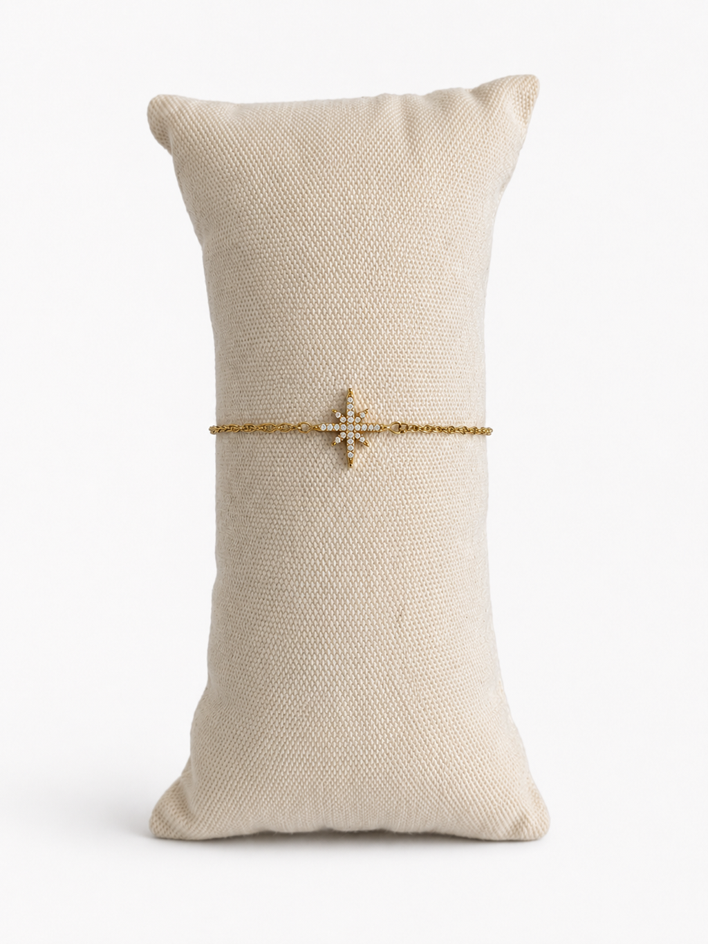 Bracelet Céleste - doré orné d'une d'étoile