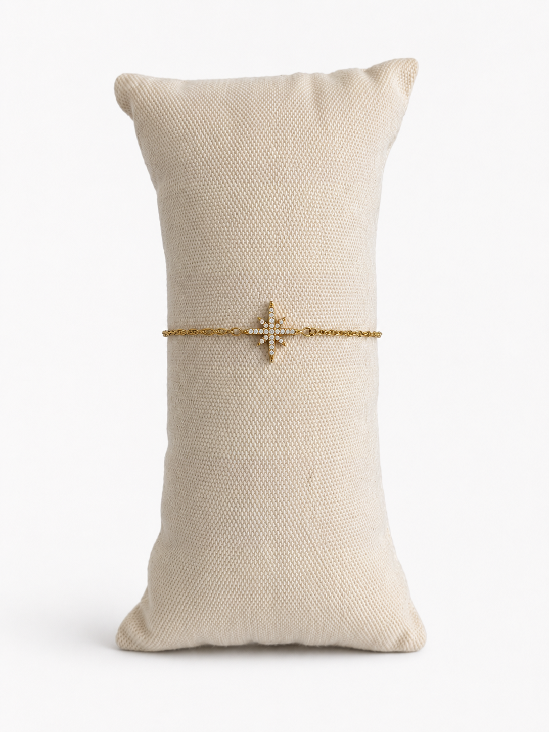 Bracelet Céleste - doré orné d'une d'étoile