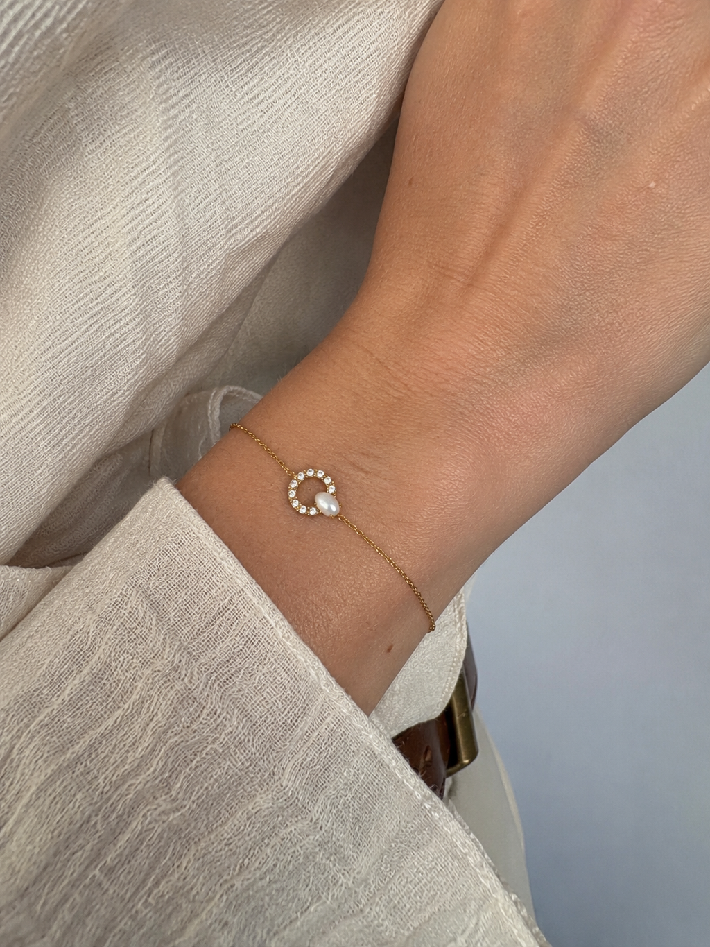 Bracelet Gaïa - orné d'un cercle