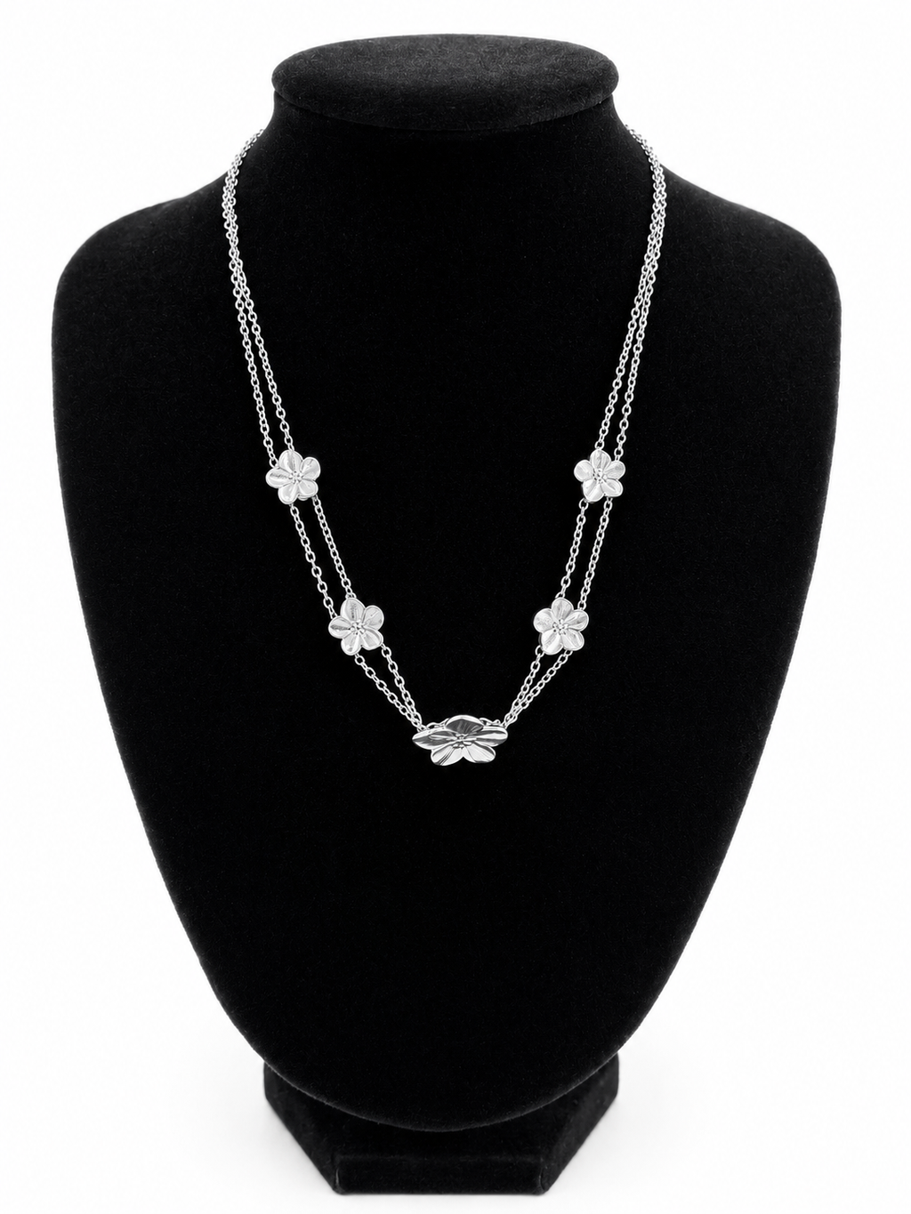 Collier Lysa - à fleurs