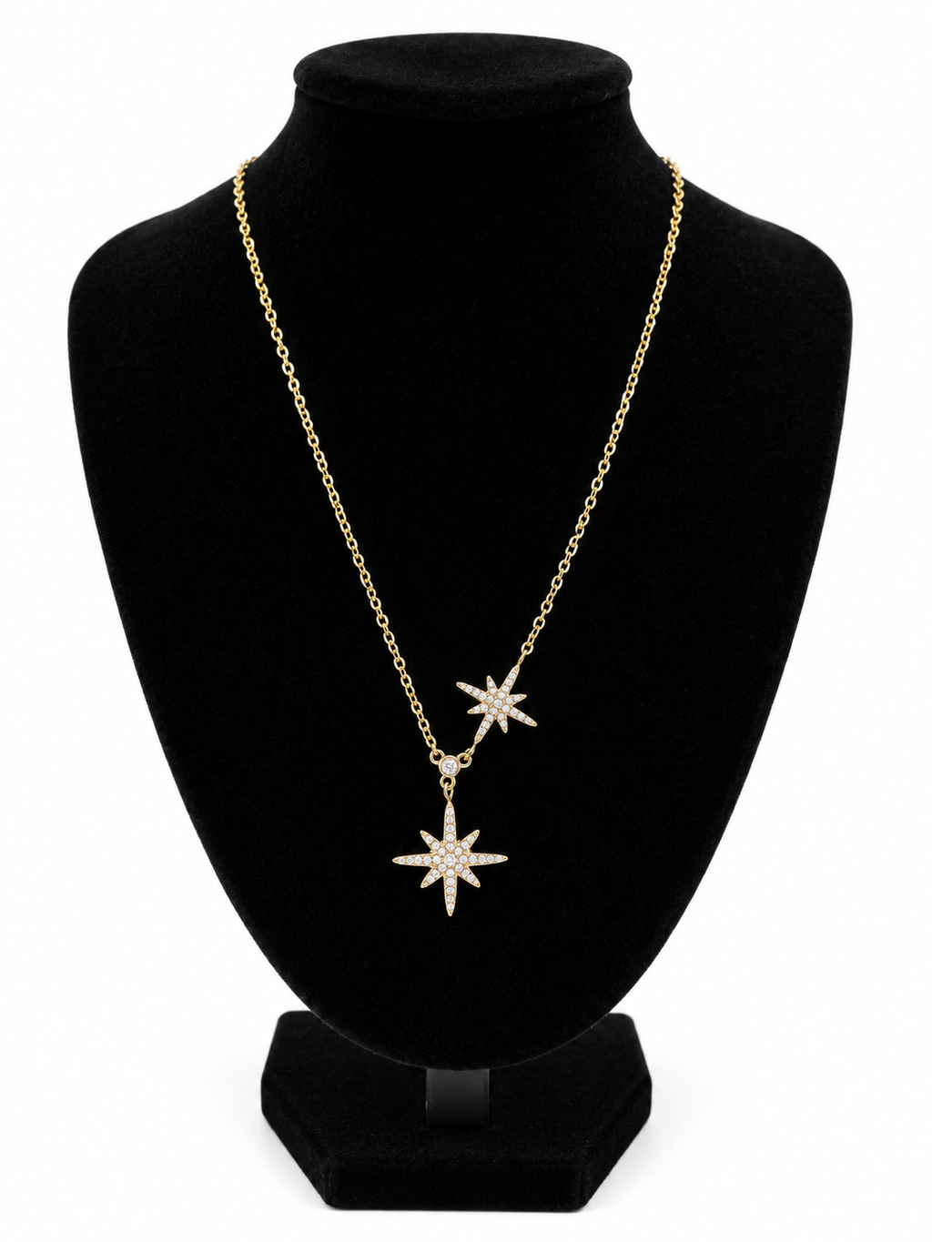 Collier doré Céleste - avec pendentif en forme d'étoile