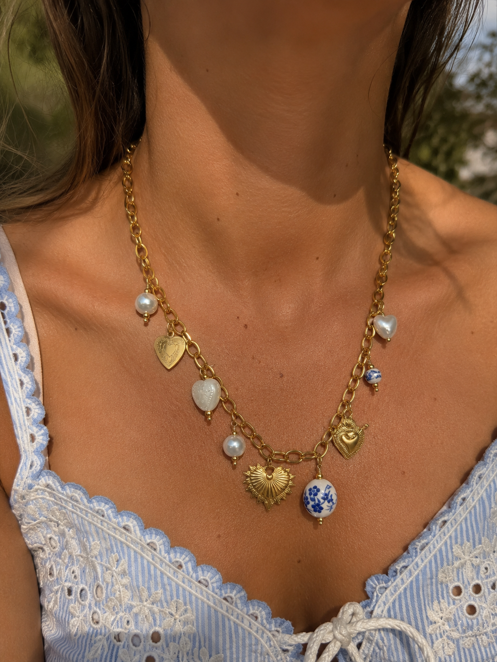 Collier Isadora - à breloques
