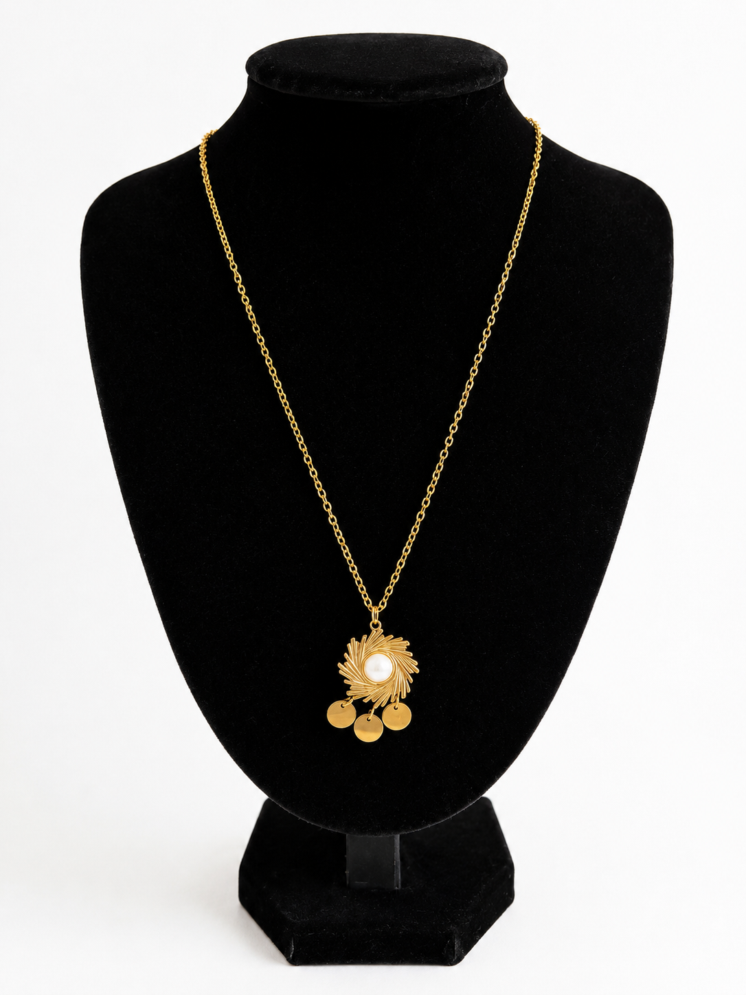 Colliers Calista - pendentifs perles