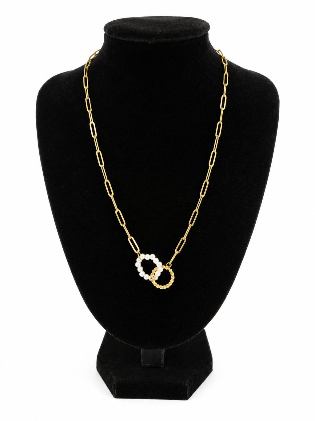 Collier Chiara - à cercles entrelacés