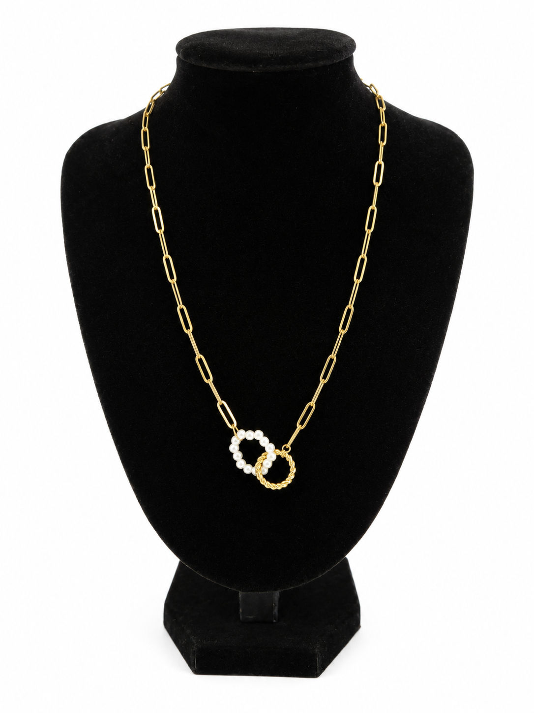 Collier Chiara - à cercles entrelacés