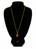 Collier Jana - pendentif fraise