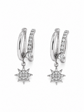 Boucles d’oreilles Clara – Argent, vue produit